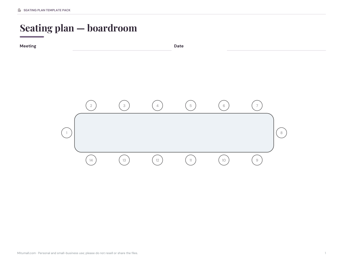 Preview of the first page of Boardroom (PDF)